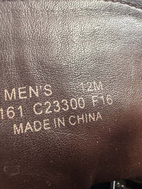 Cole Haan Zerogrand Water Resistant Wingtip Boots Brown Leather Men\'s Size 12M main image 9